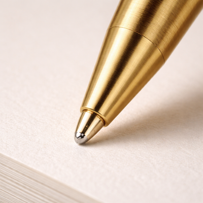 The Precision Brass Pen | Signature Series